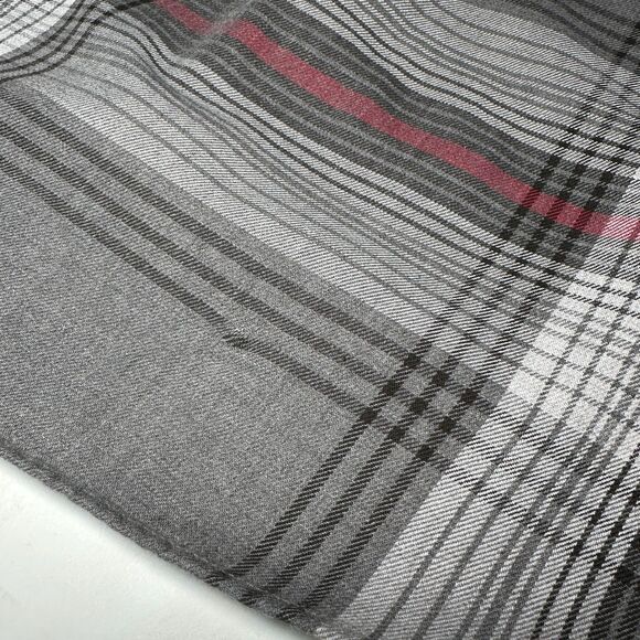 90s Vintage Nautica 1/4 Zip Relaxed Plaid Pullover Shirt Sz M Double Pocket - Picture 12 of 14